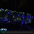 WGC-85177 - 4'x6' 5mm Cool White/Blue LED SoftTwinkle Christmas Net Lights, 70 Lights, Green Wire - Wintergreen Corporation