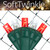 WGC-85187 - 4'x6' 5mm Cool White/Red LED SoftTwinkle Christmas Net Lights, 70 Lights, Green Wire - Wintergreen Corporation
