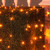 WGC-85444 - 4'x6' 5mm Amber LED Christmas Net Lights, 100 Lights, Green Wire - Wintergreen Corporation