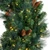 WGC-85804 - 48" 5mm Warm White LED Commercial Mixed Noble Prelit Wreath, 200 Lights - Red Sleigh