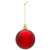WGC-85885 - 2.75" Red Commercial Shatterproof Ornament, Matte Finish, 6-Pack - Red Sleigh