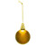 WGC-86022 - 2" Gold Commercial Shatterproof Ornament, Candy Finish, 12-Pack - Red Sleigh