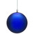 WGC-86050 - 2" Blue Commercial Shatterproof Ornament, Matte Finish, 12-Pack - Red Sleigh