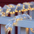 WGC-87404 - 18' Warm White LED Garland Lights, 600 Lights, White Wire - Wintergreen Corporation
