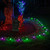 WGC-87670 - C7 Purple/Green LED Commercial Smooth Halloween Pathway Lights, 5" Stakes, 50 Lights, 50', Black Wire, 12" Spacing - Wintergreen Corporation