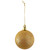 WGC-88146 - 2.75" Gold Commercial Shatterproof Ornament, Glitter Finish, 6-Pack - Red Sleigh