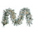 VIC-A128217LED - 9' x 16" Snow Ridge Garland LED 100 Warm White - Vickerman
