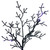 VIC-A248060LED - 6' x 32" Black Cedar Spooky Tree 160 Lights - Vickerman
