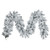 VIC-A806312LED - 9' x 12" Flocked Alaskan Garland LED 50 Warm White - Vickerman