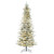 VIC-A895086LED - 10' x 55" Flocked Slim Utica LED 900 Warm White - Vickerman