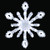 VIC-D492055 - 3.5' Metallic Snowburst 30 LED C7 Pole Dec - Vickerman