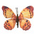 VIC-EF232128 - 4.5" Yellow/Orange Butterfly Clip, 12-Pack - Vickerman