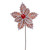 VIC-EH235743 - 23" Brown/White Poinsettia Stem, 3-Pack - Vickerman