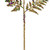 VIC-EH250267 - 22" Mardi Gras Glitter Fern Spray, 6-Pack - Vickerman