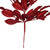 VIC-FK220303 - 25" Red Apple Leaf Glitter Bush, 2-Pack - Vickerman