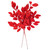 VIC-FK221731 - 31" Red Gardenia Glitter Spray, 2-Pack - Vickerman
