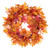 VIC-FPL250928 - 28" Fall Red Maple Leaf Wreath - Vickerman