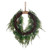 VIC-FQ224124 - 24" Frosted Cedar Hanging Wreath W/Cone - Vickerman