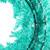 VIC-K161024 - 24" Aqua Fir Wreath 210T - Vickerman