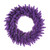VIC-K163225LED - 24" Purple Wreath Dura L LED 50 Prp - Vickerman