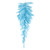VIC-K164307 - 36" Sky Blue Fir Teardrop 96T - Vickerman