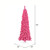 VIC-K168746LED - 4.5'x19" Flocked Pink Pencil Fir Dura 100Pk - Vickerman