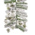 VIC-K173514 - 9' x 14" Flocked Kiana Pine Garland 300T - Vickerman