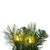 VIC-K201425LED - 24" Brighton Pine Wreath Dura-lit 50 Warm White - Vickerman