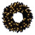 VIC-K221725LED - 24" Flocked Black Fir Dura Lit 50 Warm White - Vickerman