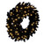 VIC-K221725LED - 24" Flocked Black Fir Dura Lit 50 Warm White - Vickerman