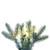 VIC-K224837LED - 36" Frstd Douglas Teardrop Dura-lit 50 Warm White - Vickerman