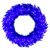 VIC-K234525LED - 24" Blue Fir Wreath Dura Lit 50 Wblue - Vickerman