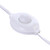 VIC-K237121LED - 2' x 20" Flocked Yellow Dura Lit 50 YL - Vickerman