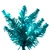 VIC-K240866LED - 6.5' x 28" Aqua Pencil Dura Lit 400 Aqua - Vickerman