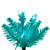 VIC-K243966LED - 6.5' x 28" Aqua Pencil Dura Lit 400 Aqua - Vickerman