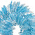 VIC-K255812 - 9' x 12" Flocked Baby Blue Fir Garland 190T - Vickerman