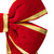 VIC-L131418 - 18" x 23" Red-gold Velvet In Bow 6" Size - Vickerman