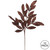 VIC-L152915 - 22" Chocolate Glitter Bay Leaf Spray, 12-Pack - Vickerman