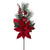 VIC-L225404 - 22" Merry Red Deco Poinsettia Spray, 2-Pack - Vickerman