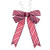 VIC-L231636 - 36" x 45" Red-white Nylon UV Bow 9" Size - Vickerman