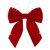 VIC-L232318UV - 18" x 23" Red Velvet Bow UV - Vickerman