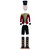 VIC-L240168 - 6'8" Red Velvet Standing Nutcracker Doll - Vickerman