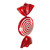 VIC-M110924 - 37" Red-white Peppermint Spiral Candy - Vickerman