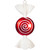 VIC-M152503 - 7" Red-white Candy Glitter, 3-Pack - Vickerman