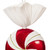 VIC-M153003 - 18.5" Red-white Swirl Candy Glitter - Vickerman