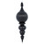 VIC-M162817 - 28" Black Shiny Finial - Vickerman