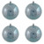 VIC-M166432D - 4.75" Baby Blue Shiny Mercury Ball 4/ba 4-Pack - Vickerman