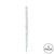 VIC-M174118 - 18" Clear Acrylic Icicle, 4-Pack - Vickerman