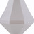 VIC-MC191011D - 8" White Candy Diamond Finial, 2-Pack - Vickerman