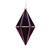 VIC-MC212126D - 5.5" Plum Shiny Finial Ornament, 4-Pack - Vickerman
